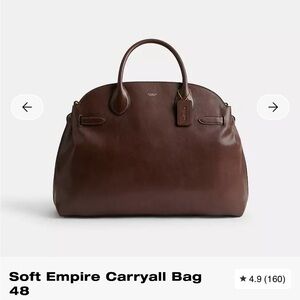 Coach Soft Empire 48 Maple Tote
